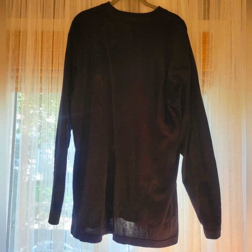 Long Sleeved Black T-Shirt